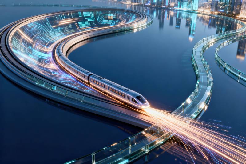 未来高铁科技感十足图片