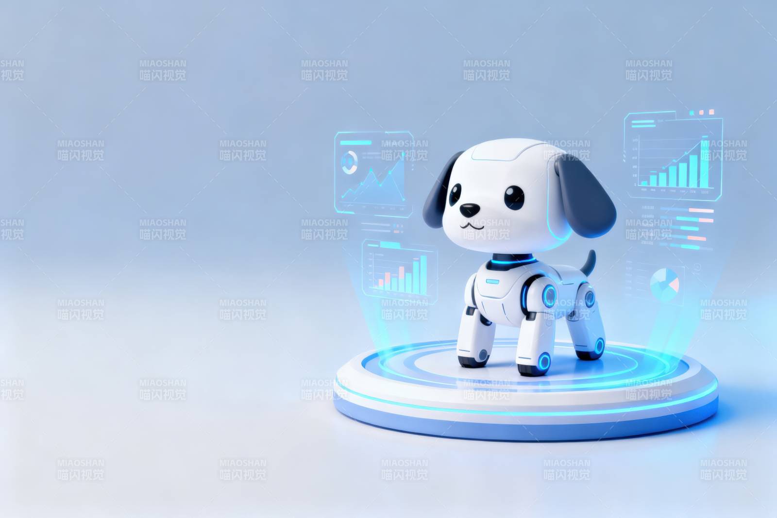 智能机器狗科技展示图片