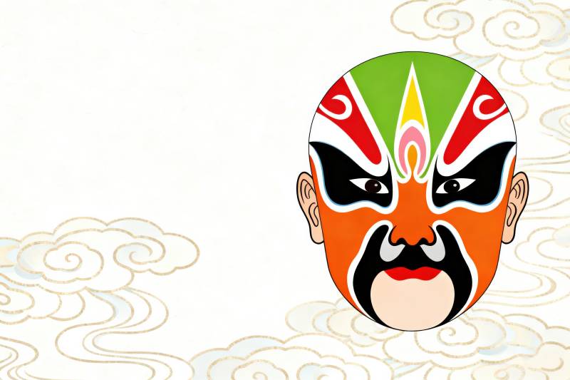 中国传统戏曲脸谱艺术图片