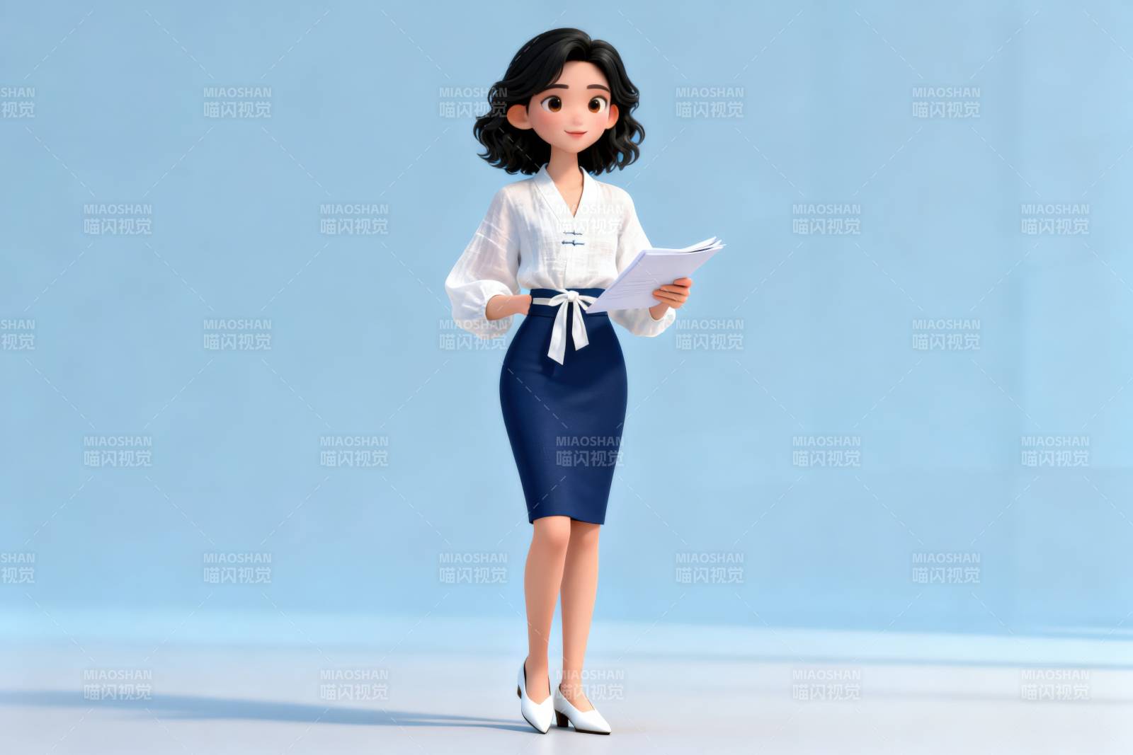 职业女性商务形象展示图片