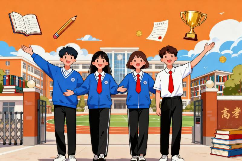 学生校园毕业季庆祝图片