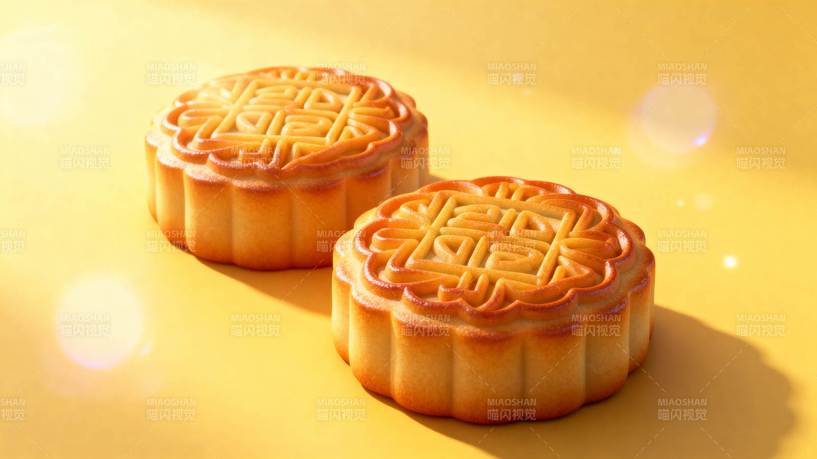 中秋月饼传统美食图片