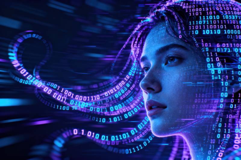 数字科技与人工智能图片