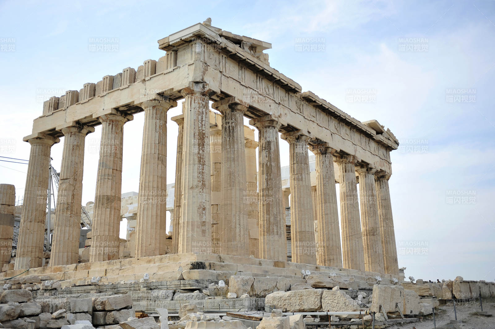帕特农神庙遗址图片