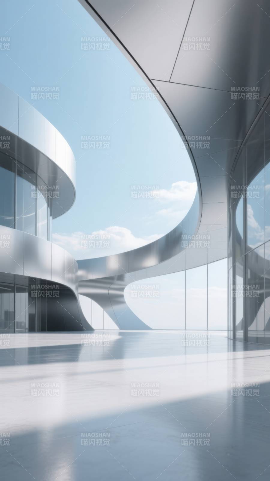 现代建筑弧形设计图片