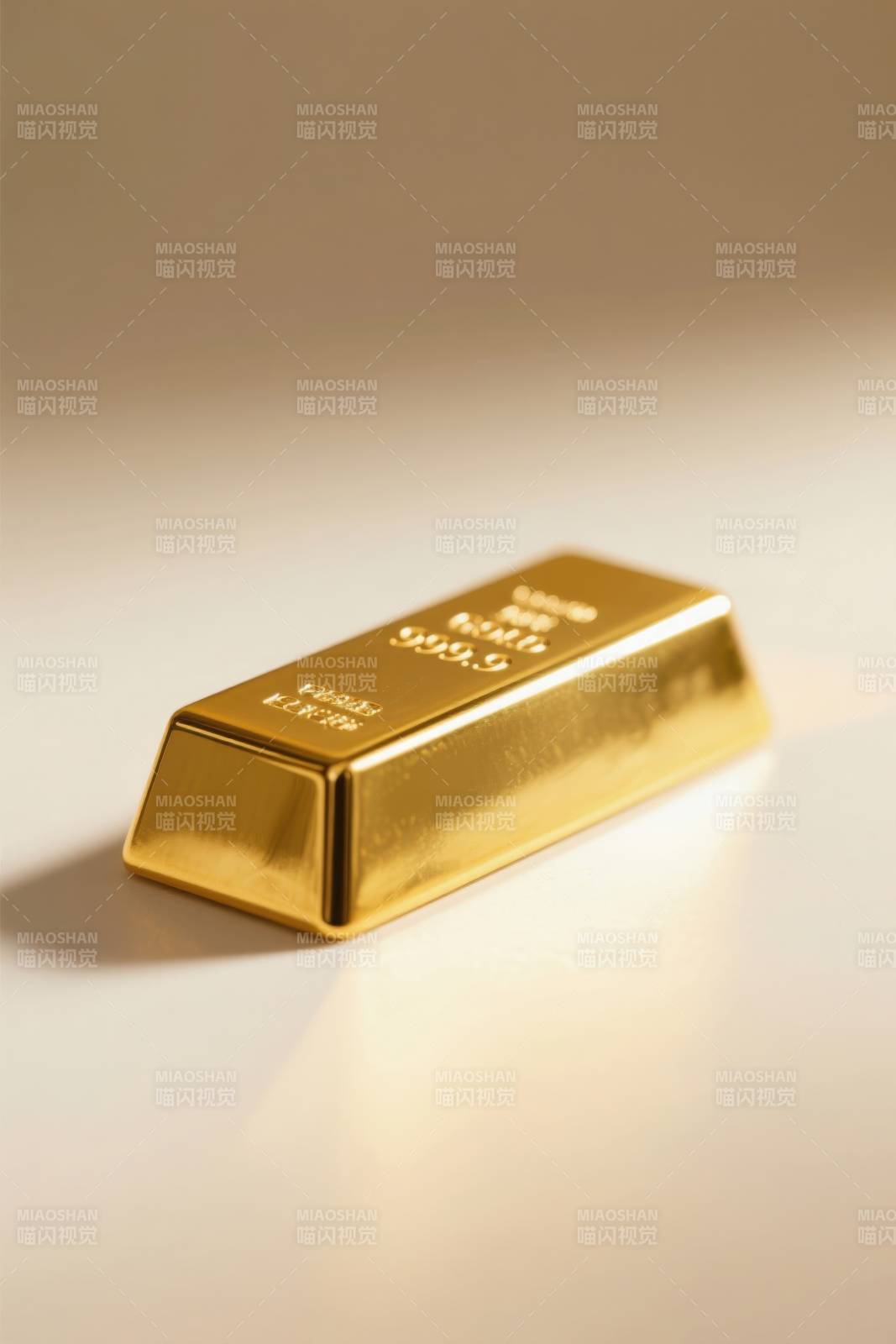 金条特写金融财富象征图片