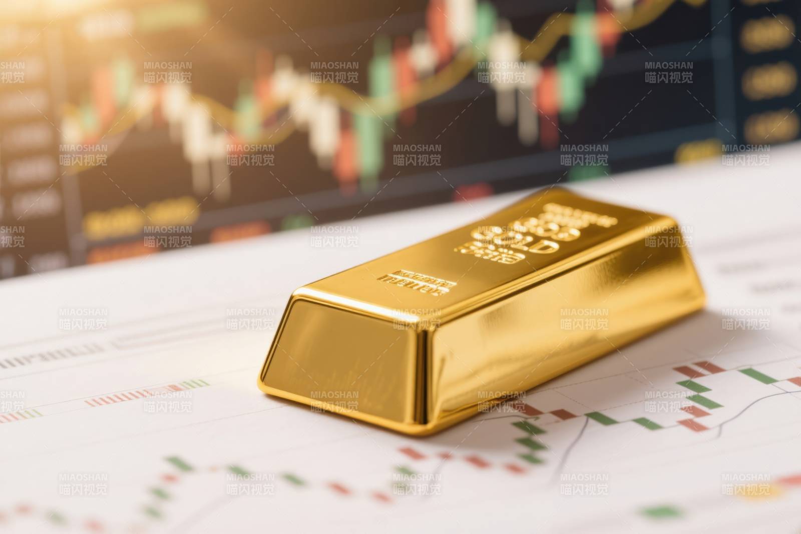 黄金投资金融市场分析图片