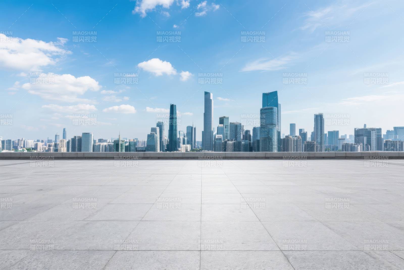 城市天际线高楼大厦图片