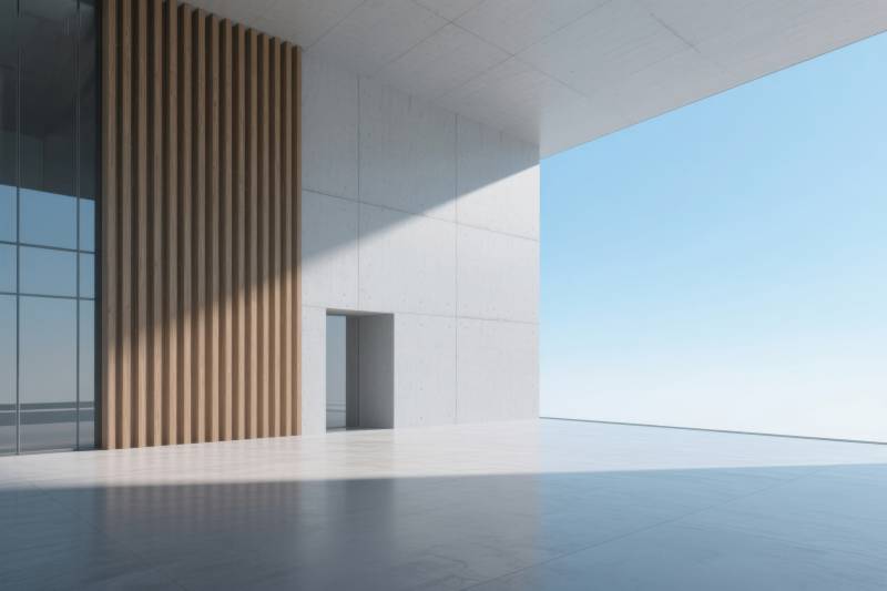 现代建筑简约空间设计图片