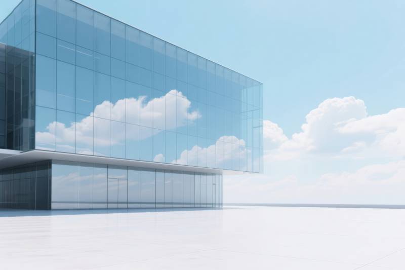 现代玻璃建筑外观设计图片