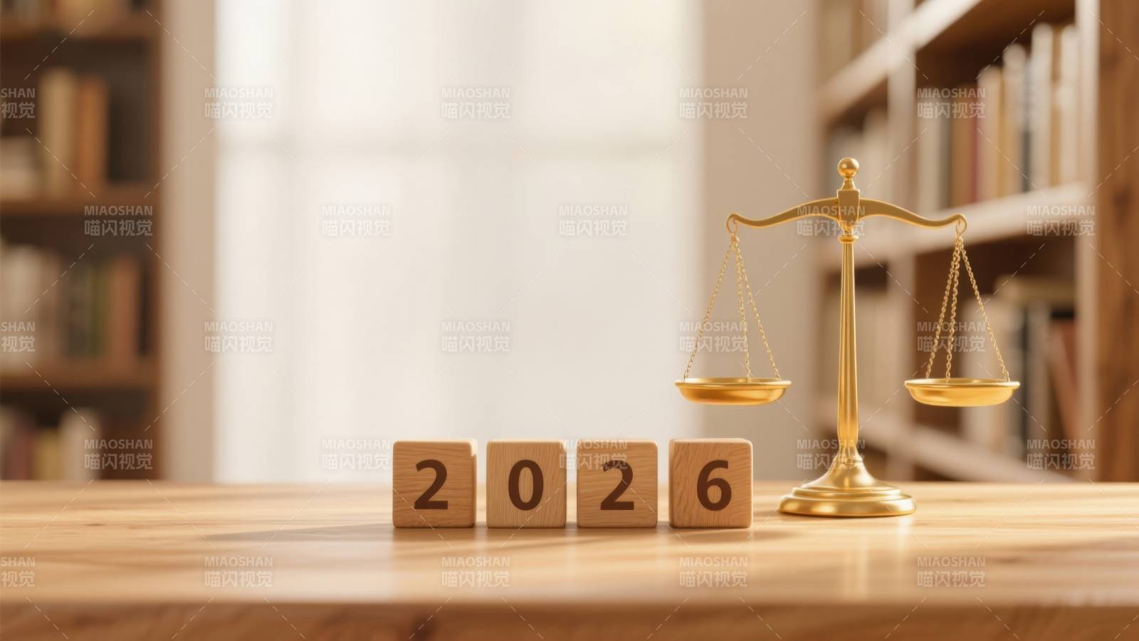 2026法律天平象征公正图片