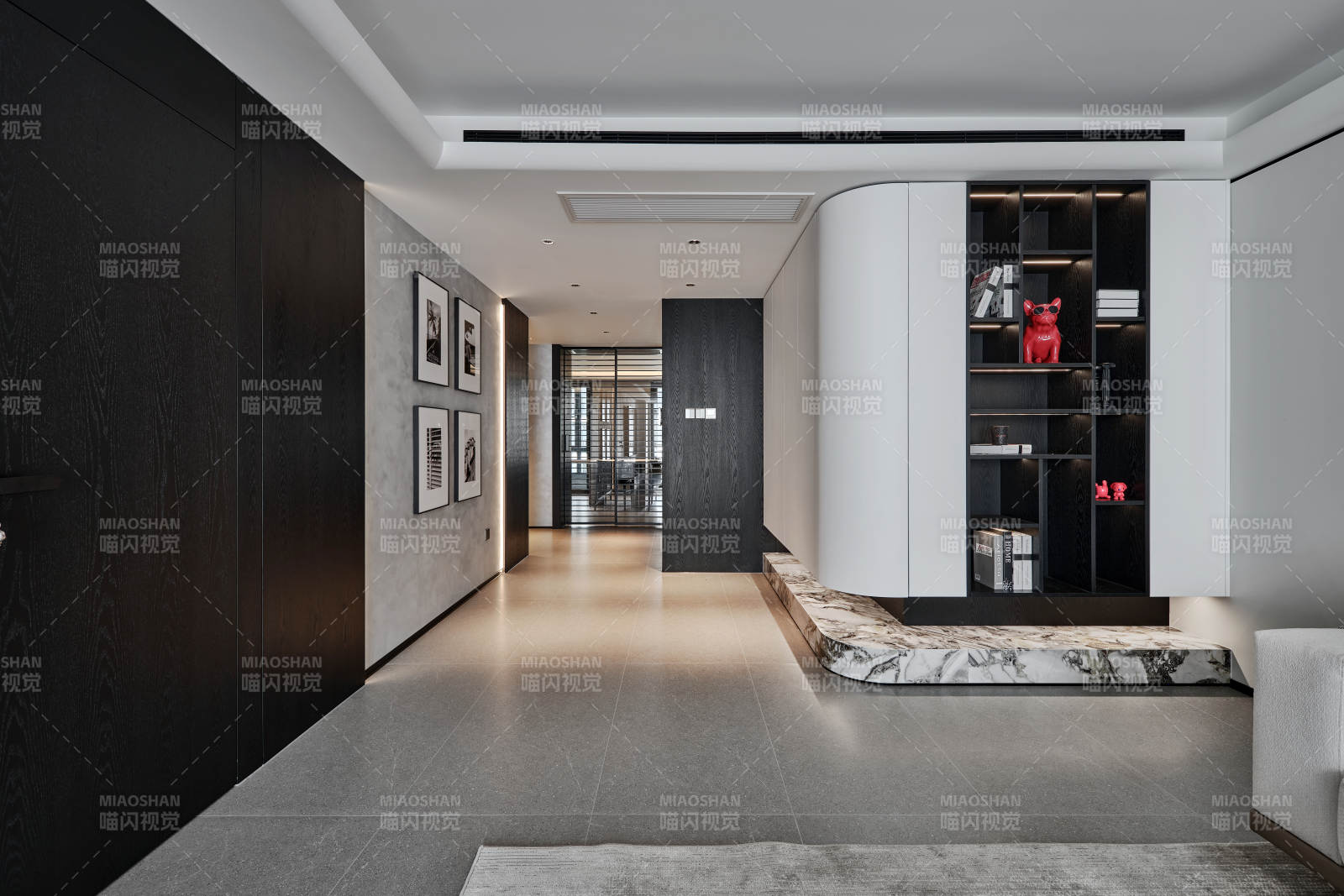 现代简约家居走廊图片