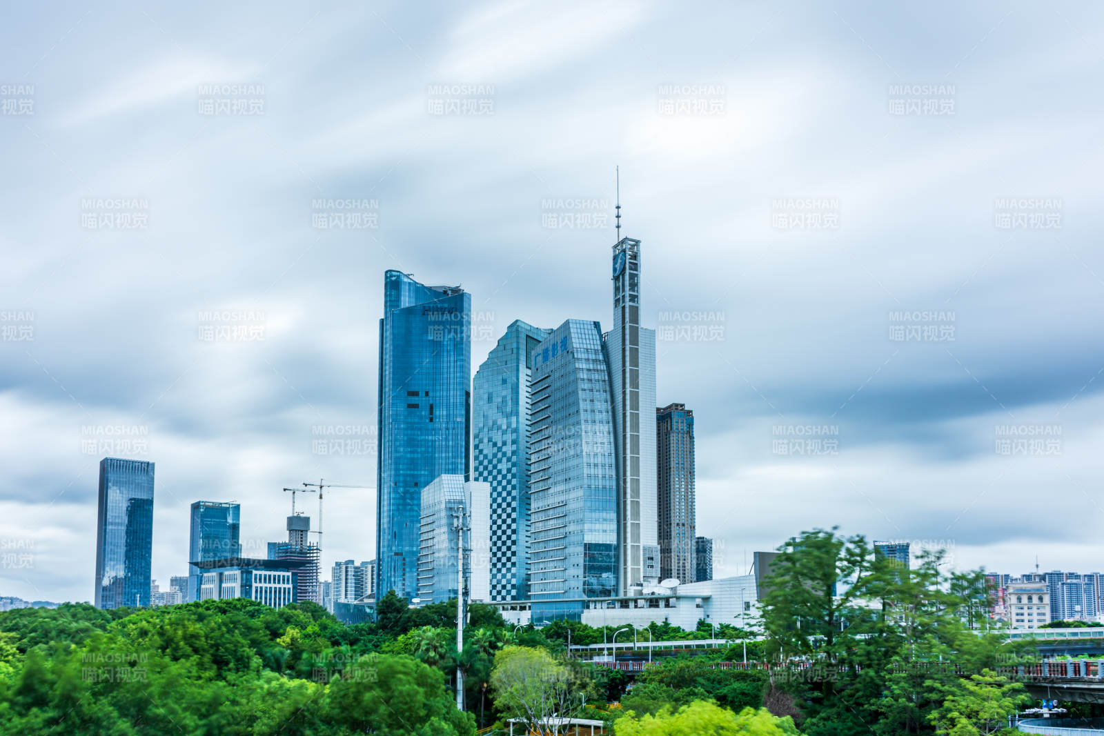 福州城市天际线图片