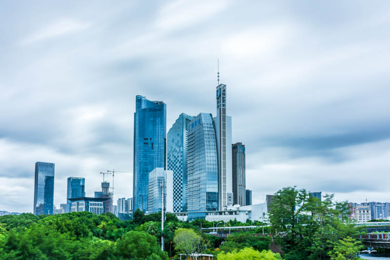 福州城市天际线图片