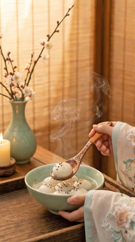 汤圆飘香 暖意融融图片