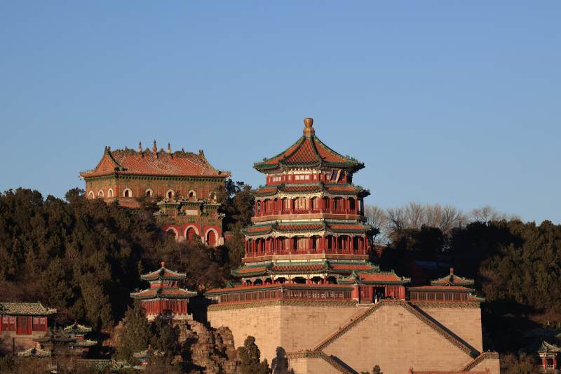 颐和园佛香阁图片