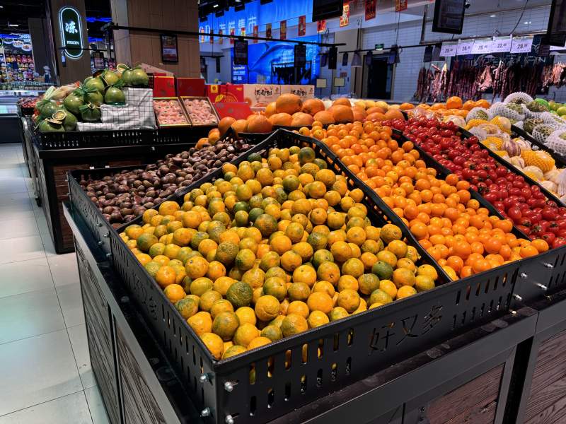 水果缤纷陈列图片