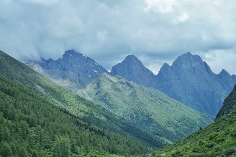 杰斯沟风景图片