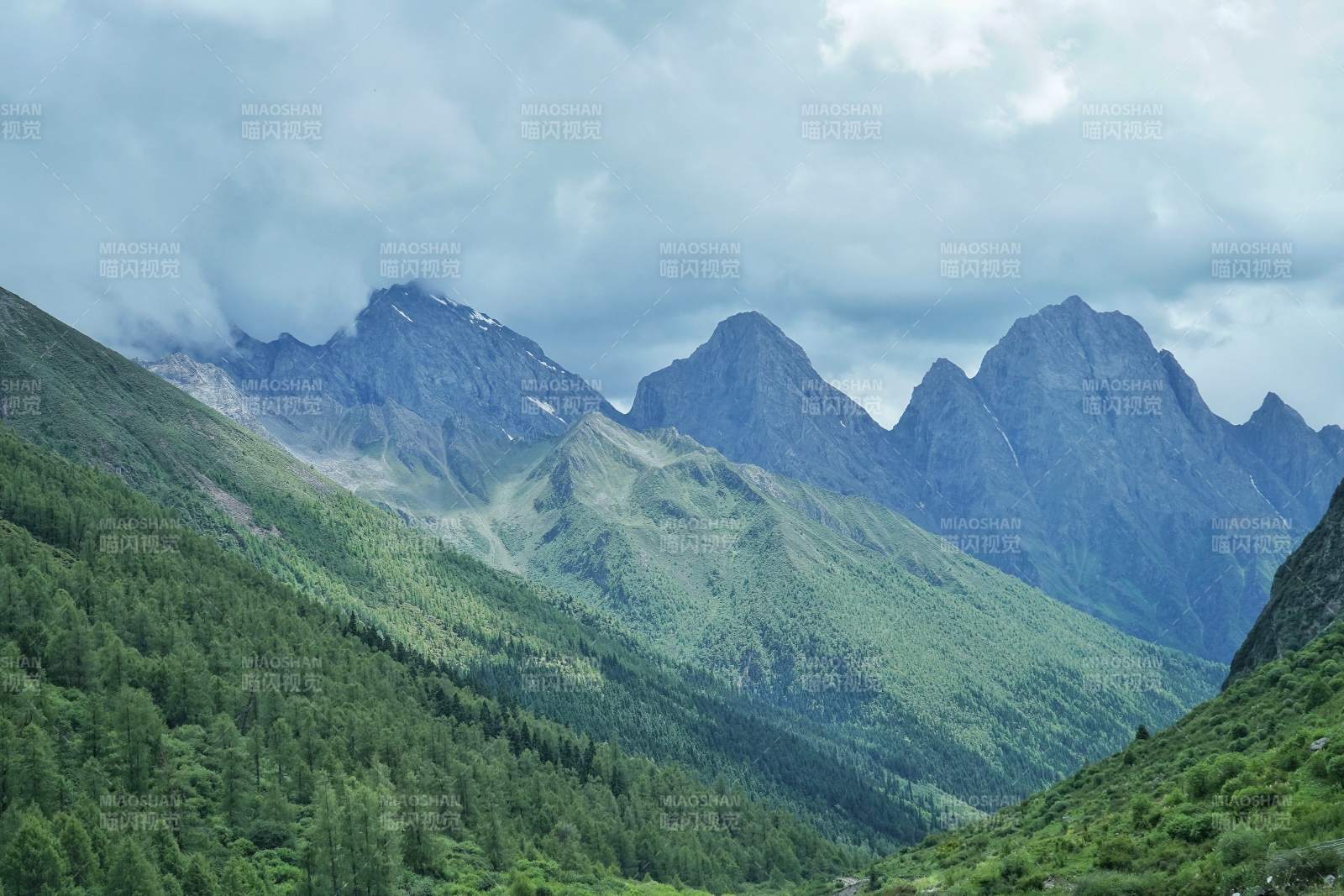杰斯沟风景图片