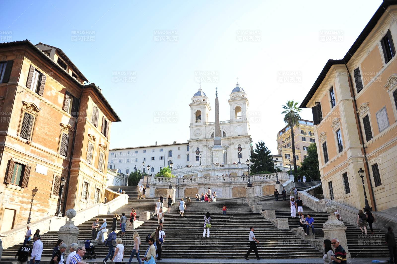 罗马 西班牙广场台阶图片
