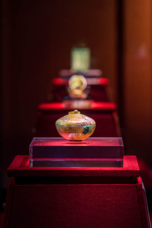 珍宝陈列展图片