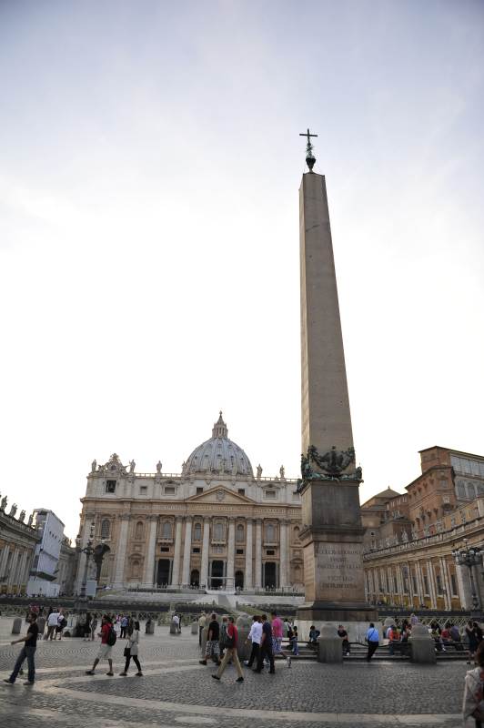 梵蒂冈圣彼得广场风光图片