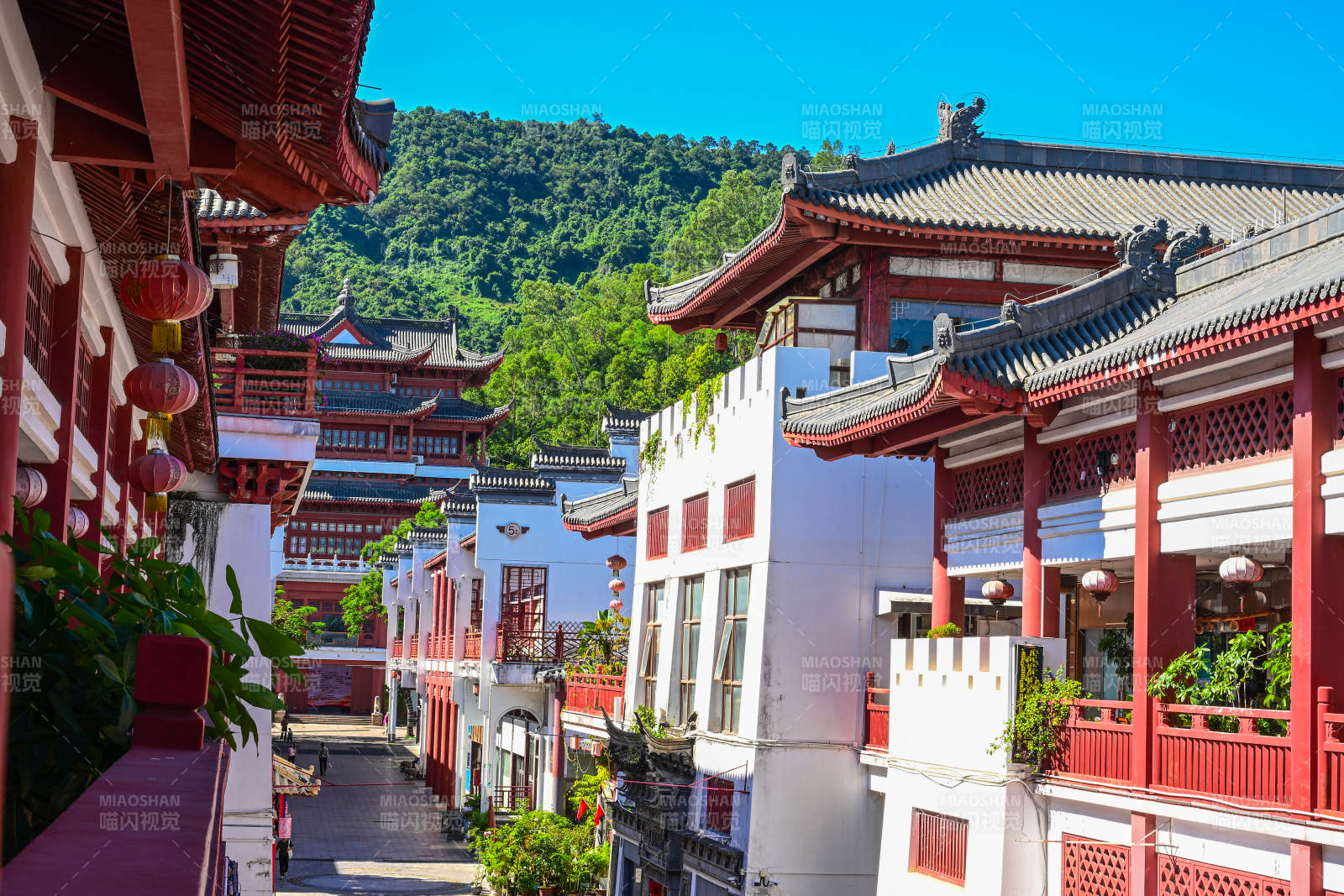 深圳文博宫古建筑群景观图片