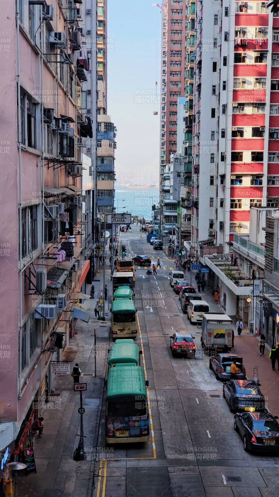 香港街景 高楼林立图片