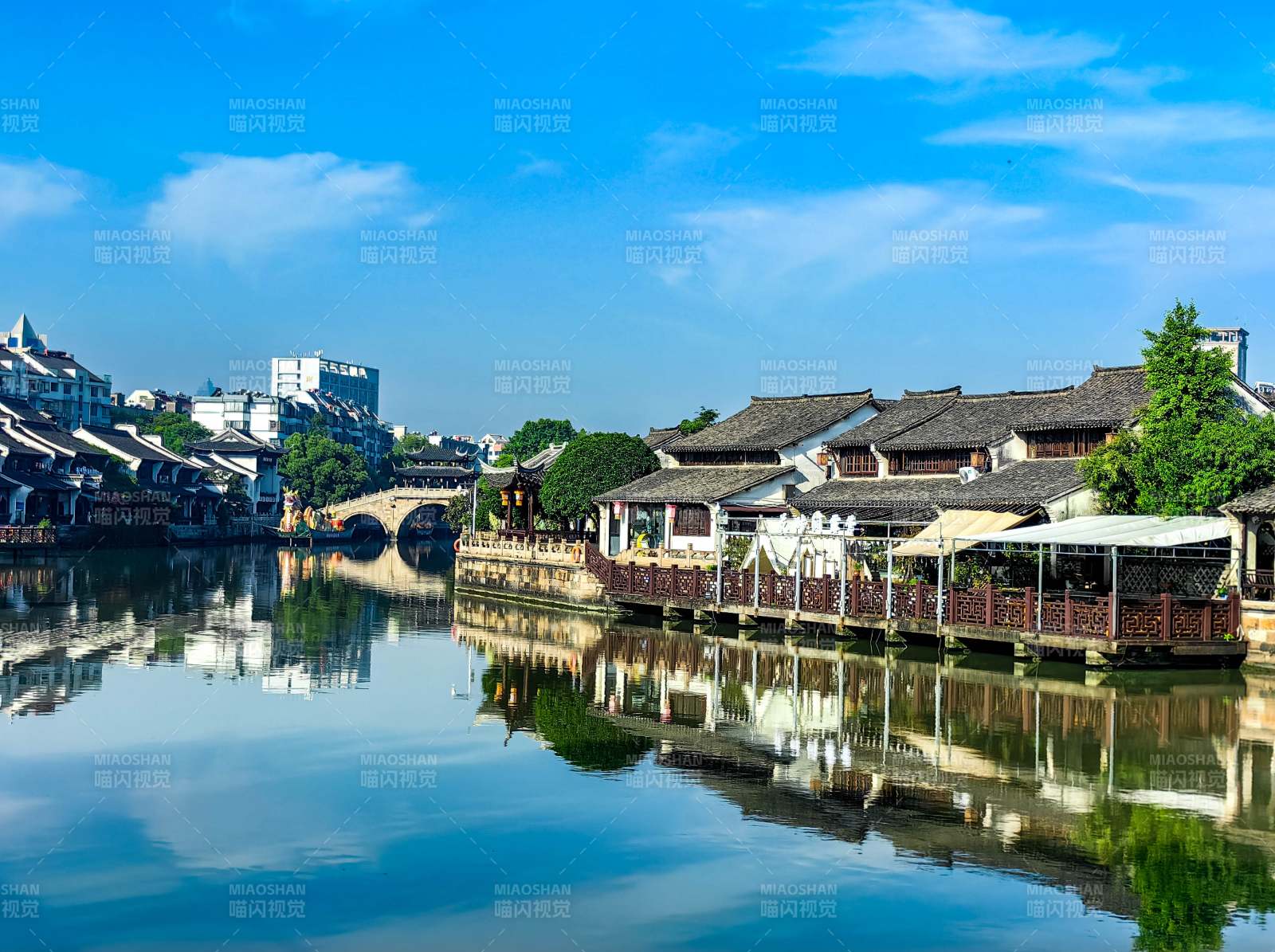 水乡古镇风光图片