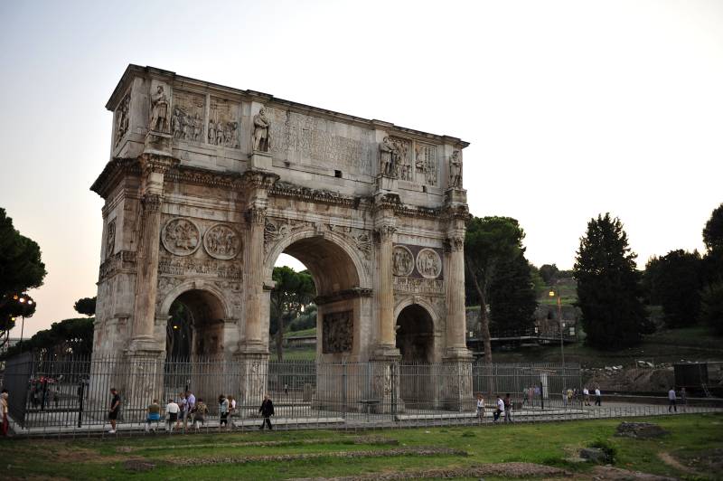 罗马凯旋门图片