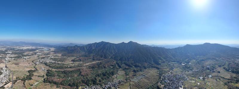 皖南山川壮丽风光图片
