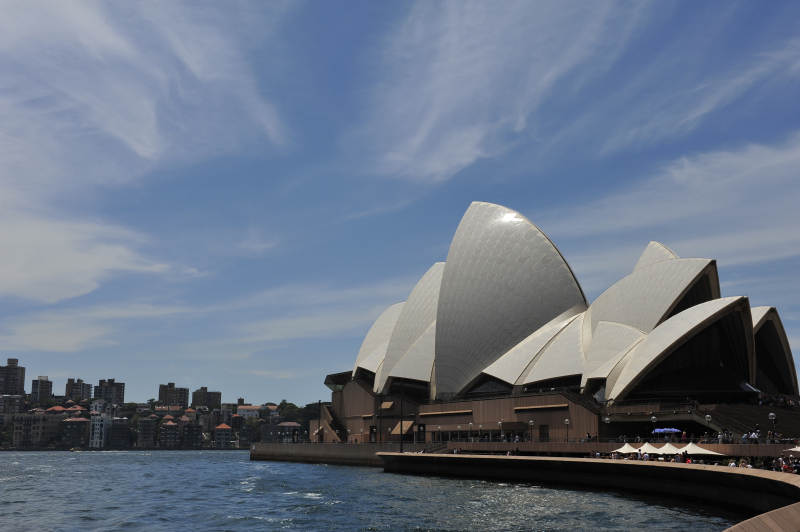 悉尼歌剧院风光图片