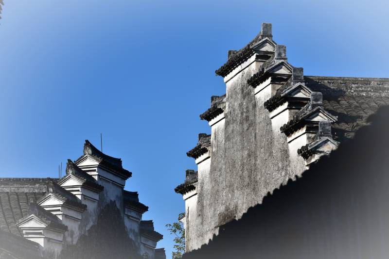 徽派建筑屋檐图片