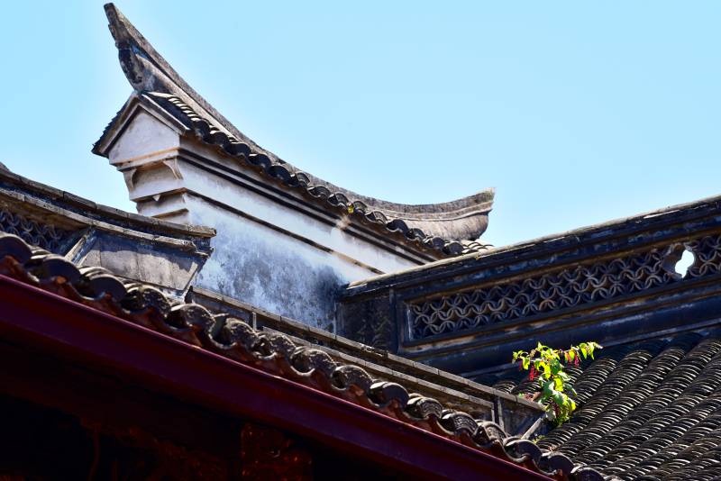 古建筑飞檐翘角图片