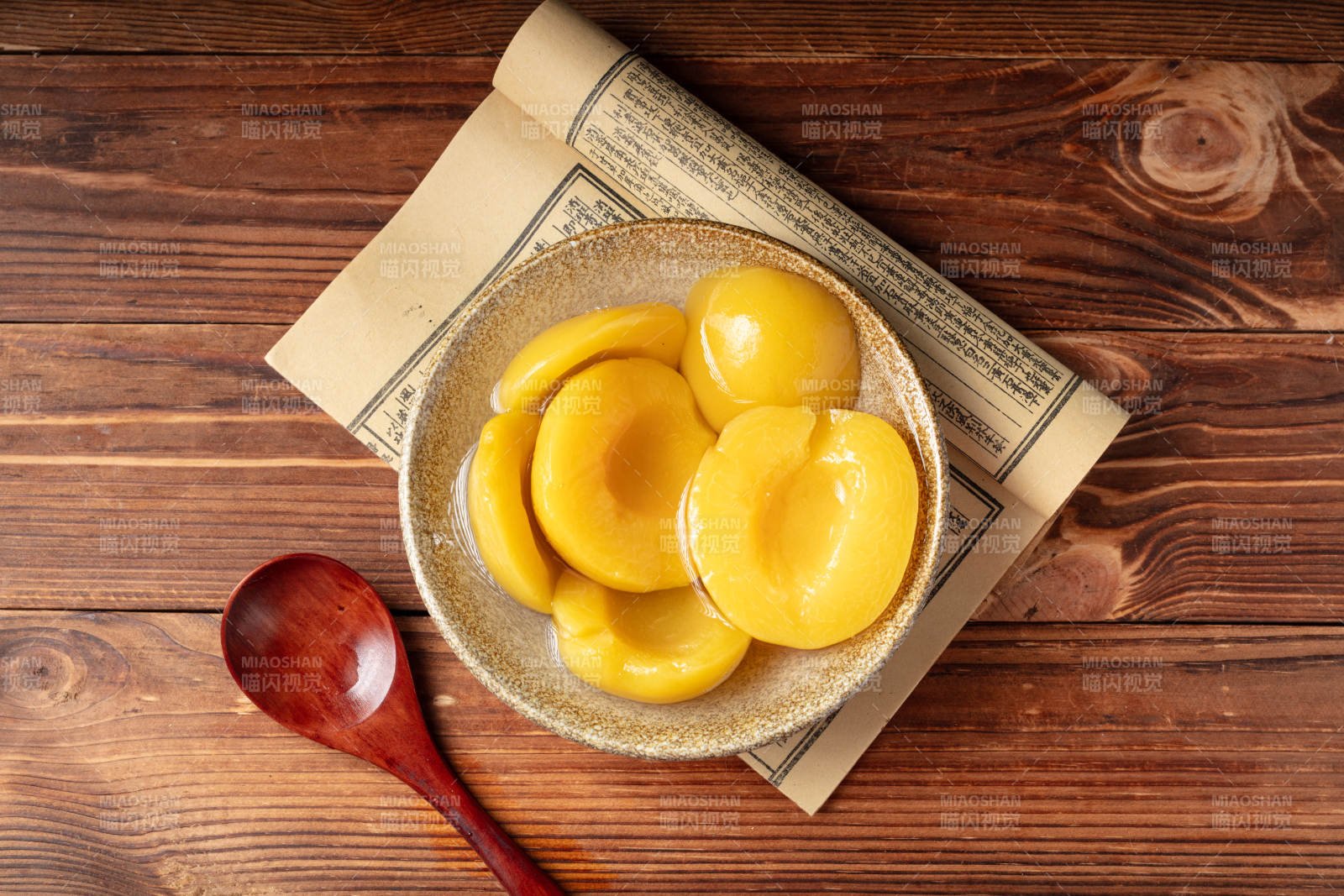 杏子甜品静物图图片