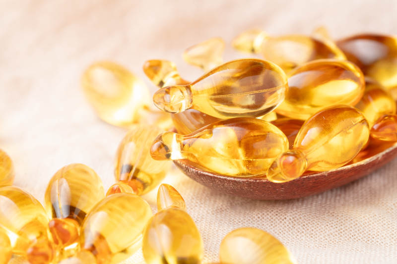 金黄鱼油胶囊图片