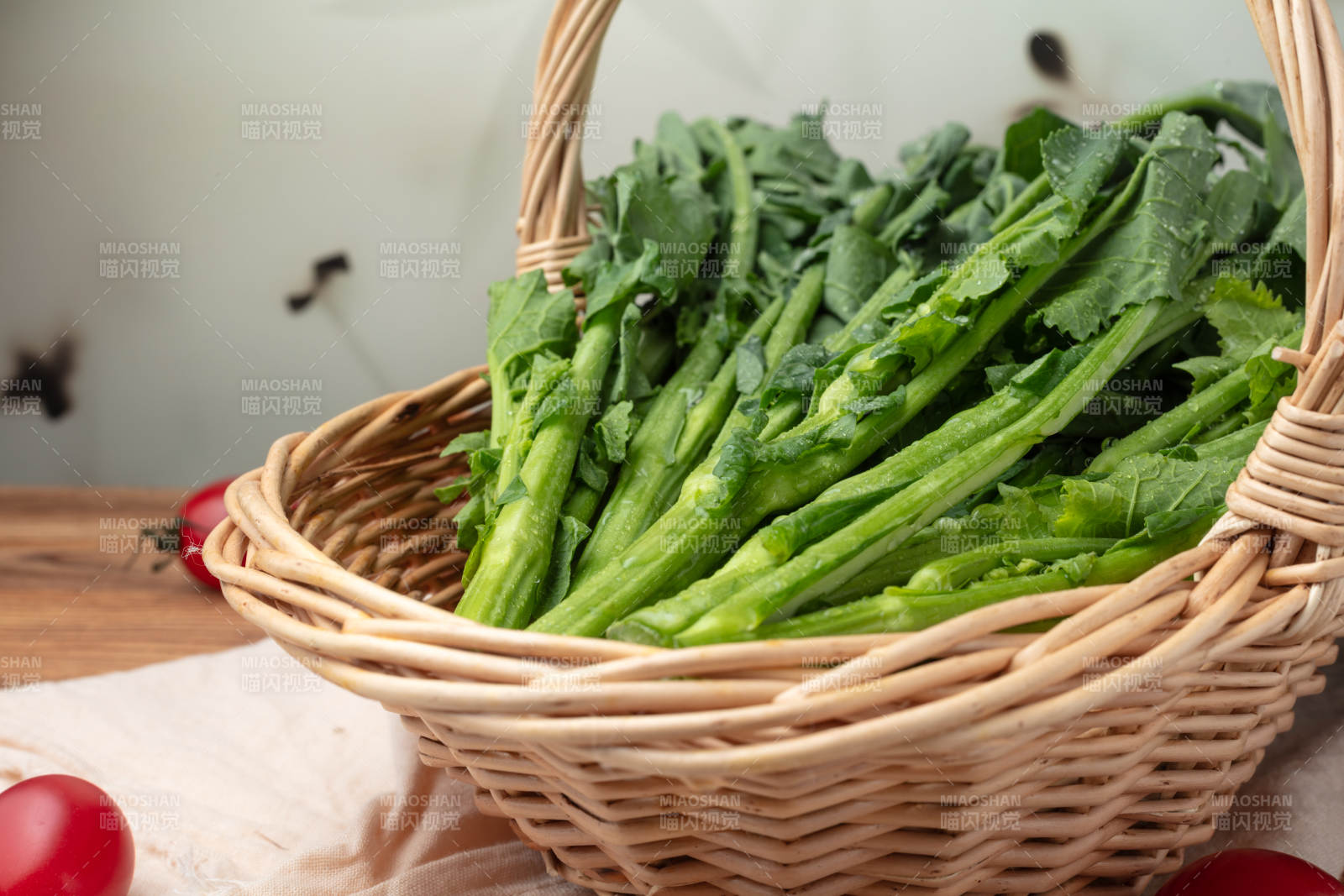 新鲜板蓝根青菜图片