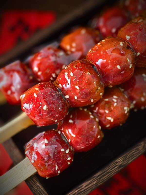 糖葫芦 甜蜜诱人图片