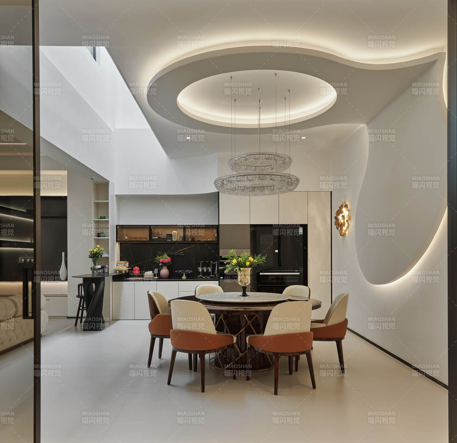 现代简约餐厅设计图片
