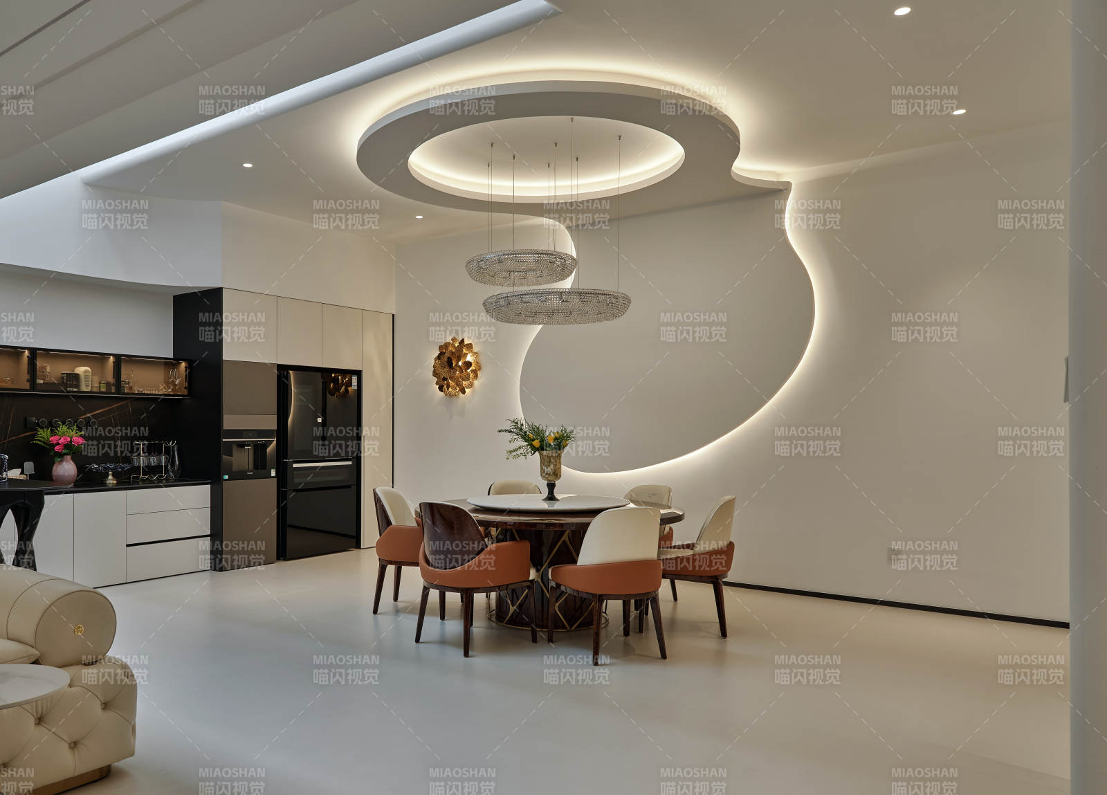 现代简约餐厅设计图片