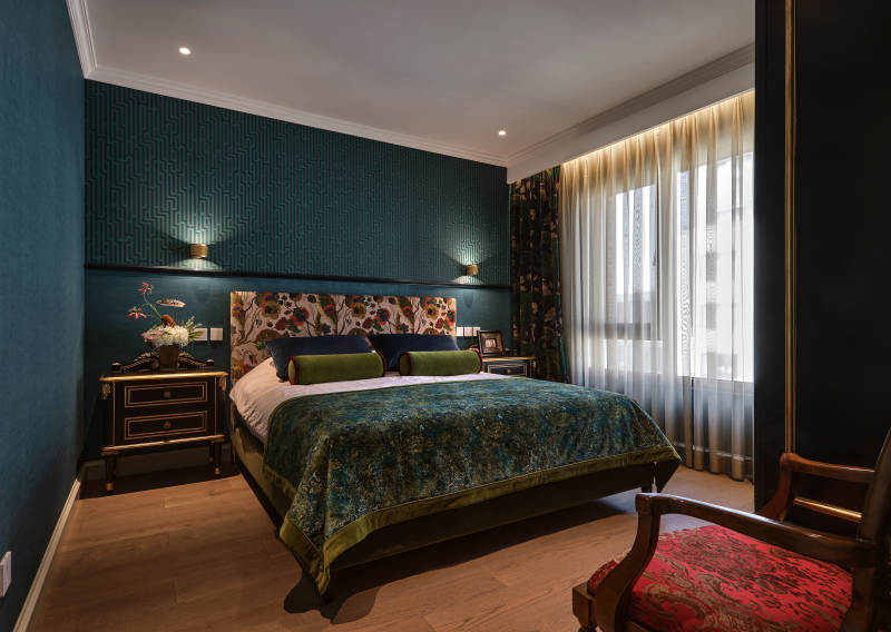 奢华卧室静谧雅致图片