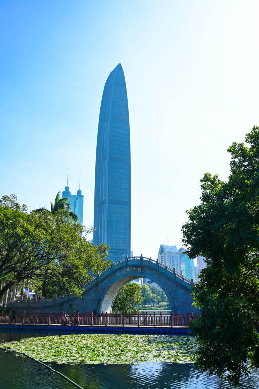 深圳湾地标建筑图片