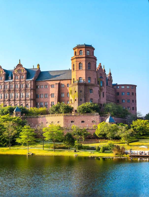 东莞松山湖华为欧洲小镇海德堡区图片