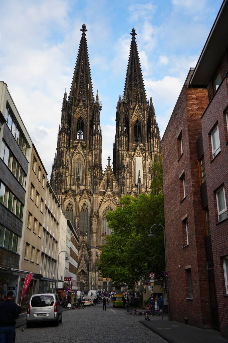 科隆大教堂街景图片