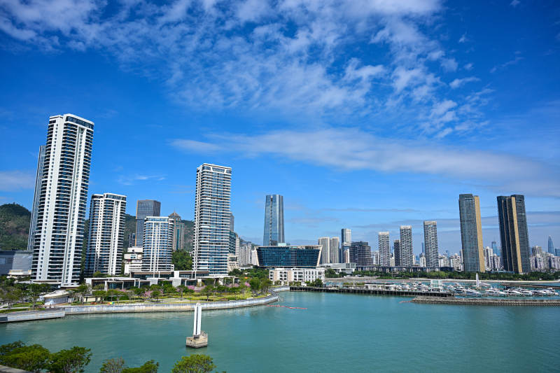 深圳蛇口太子湾海滨公园风光图片