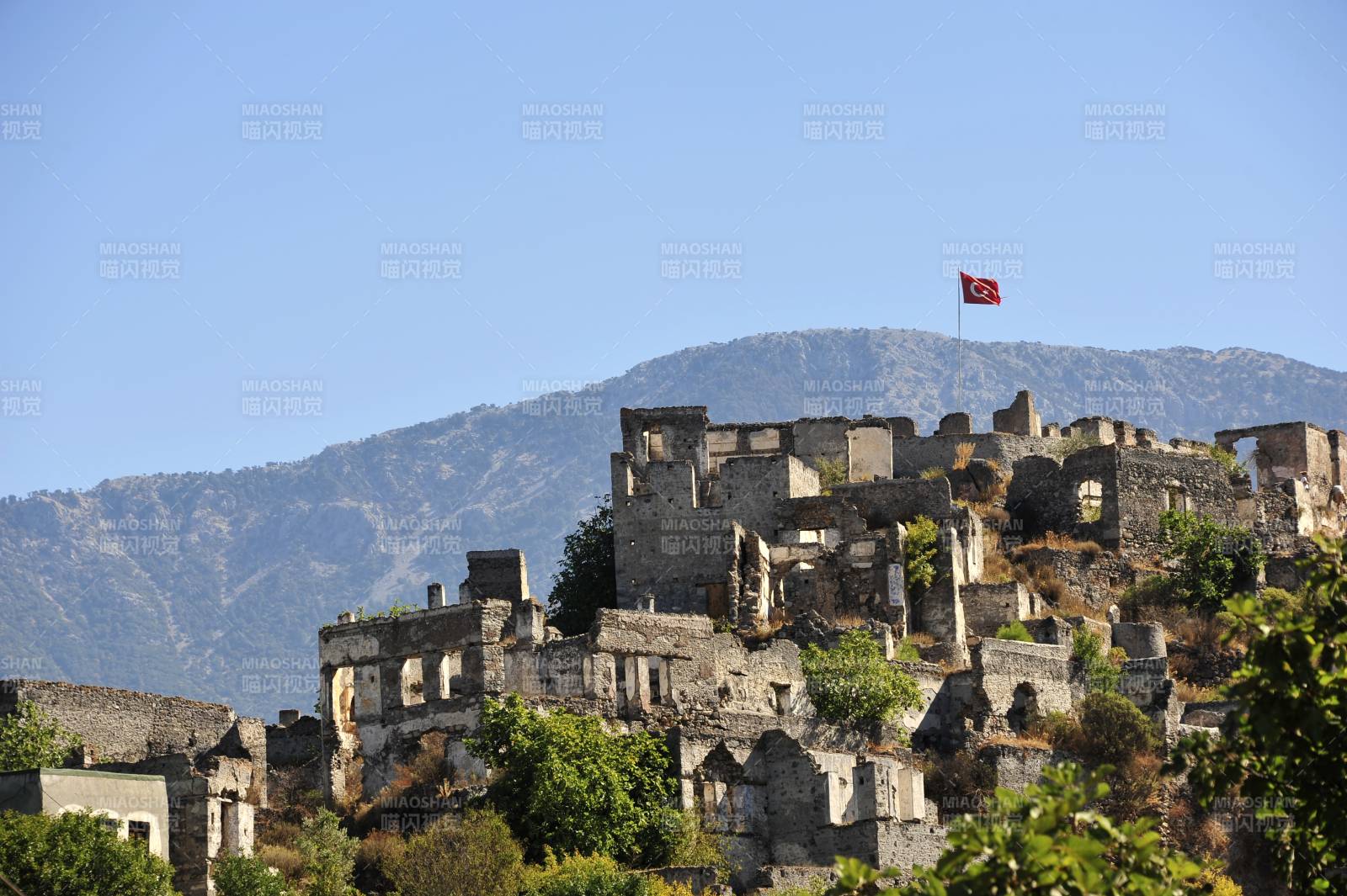 土耳其古城山脉图片