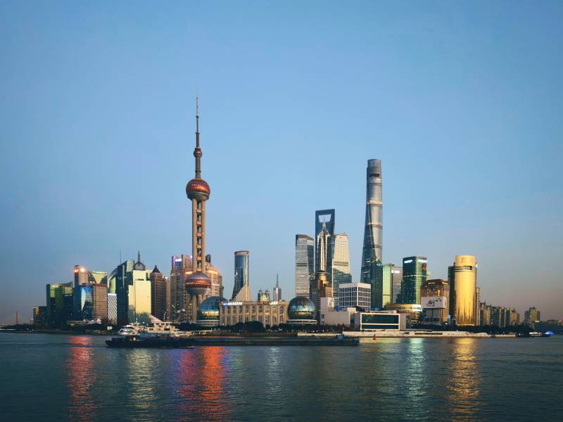 上海·陆家嘴·蓝调时间图片