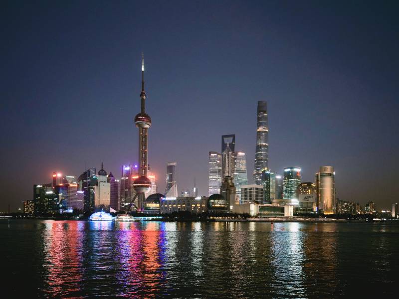 上海·陆家嘴·夜景图片