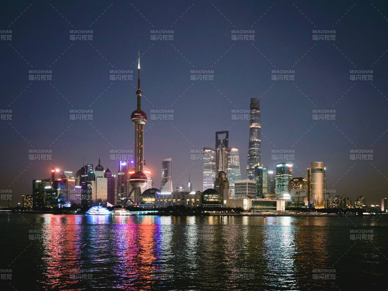 上海·陆家嘴·夜景图片