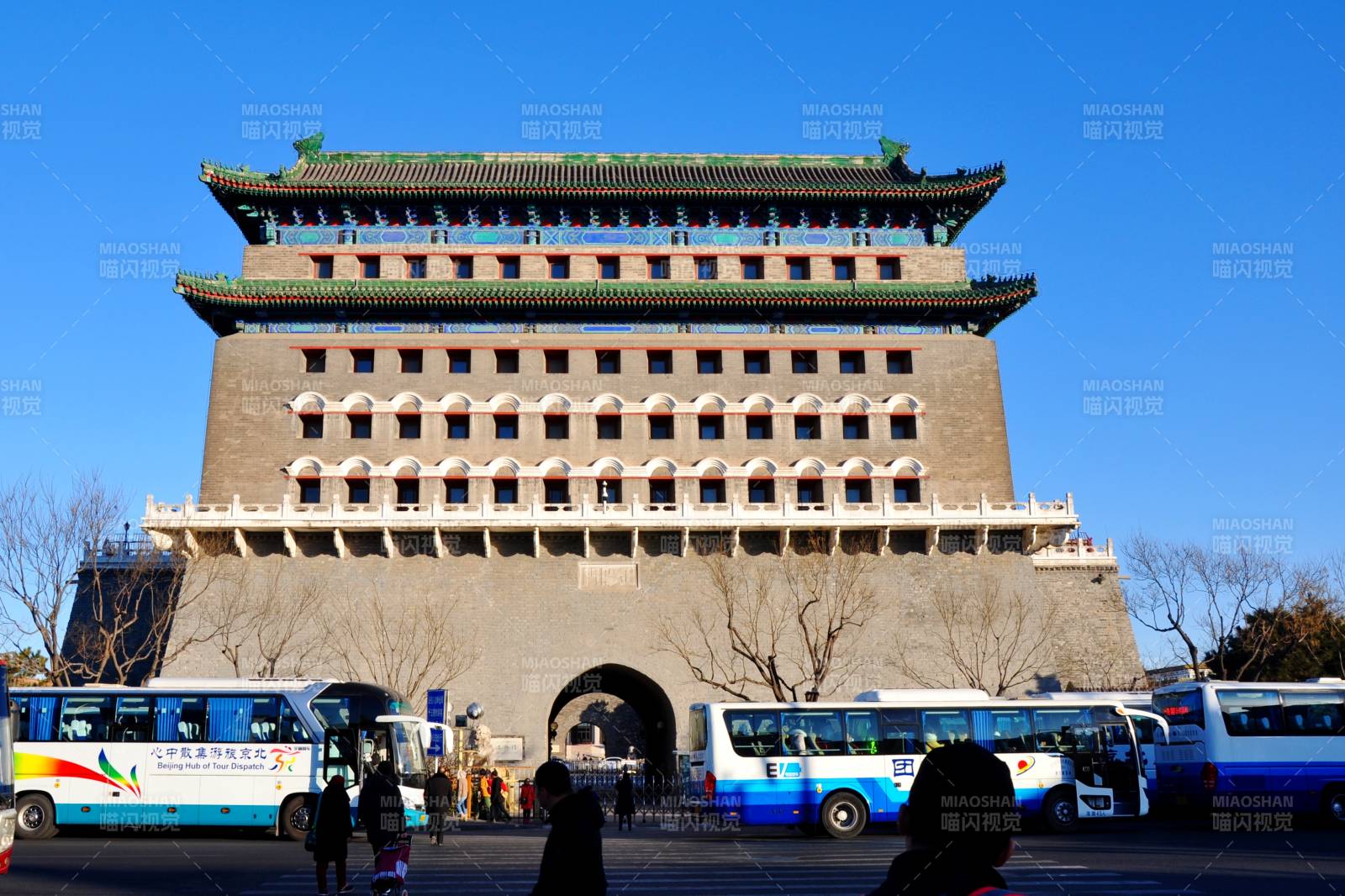 北京正阳门箭楼图片